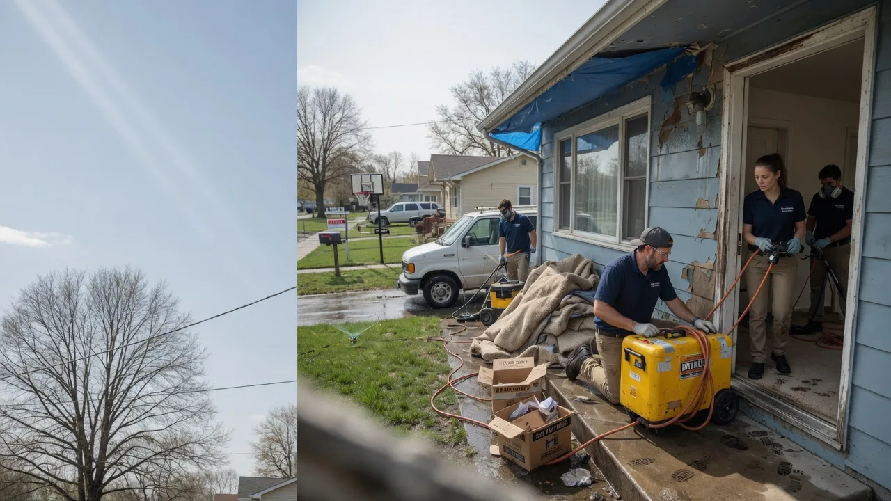 Basement Flood Cleanup in Dinuba, CA near me